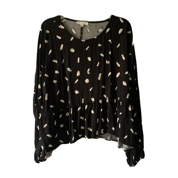 Final touch Oversized Long Sleeve Top Made in USA Size Small - Picture 1 of 4